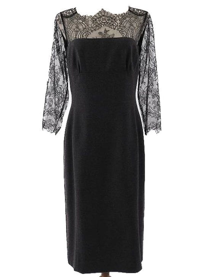 NEW Clips Gray Lace Dress XL Women&