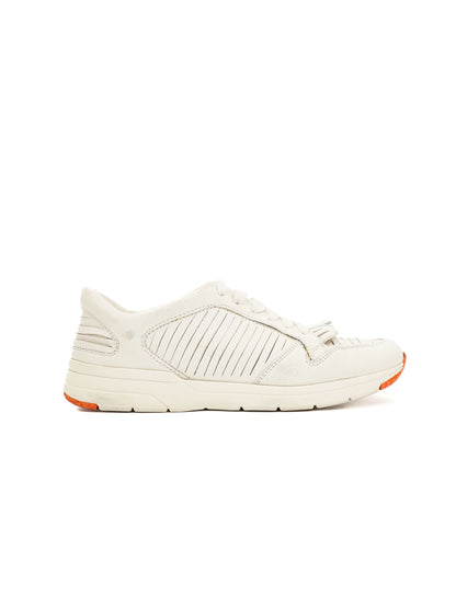 Gucci White Sneakers with Orange Accents Size 36 - Good Condition