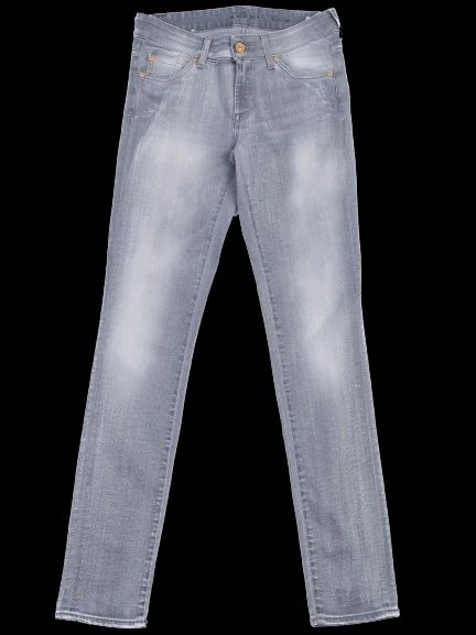 Excellent For All 7 Mankind Gray Jeans Women&
