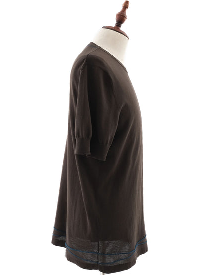 Excellent Hermes Green Cotton T-Shirt Size L for Men