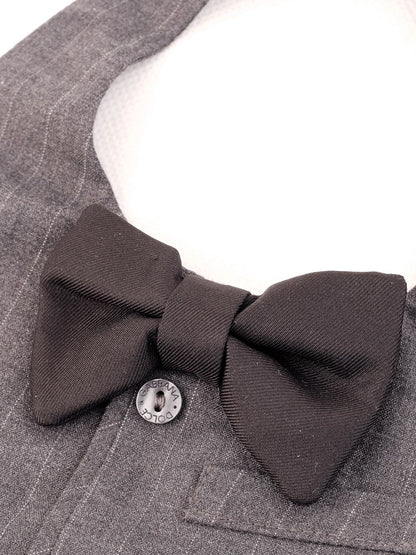 Perfect Dolce Gabbana Baby Bibs Gray Cotton Size 6 months