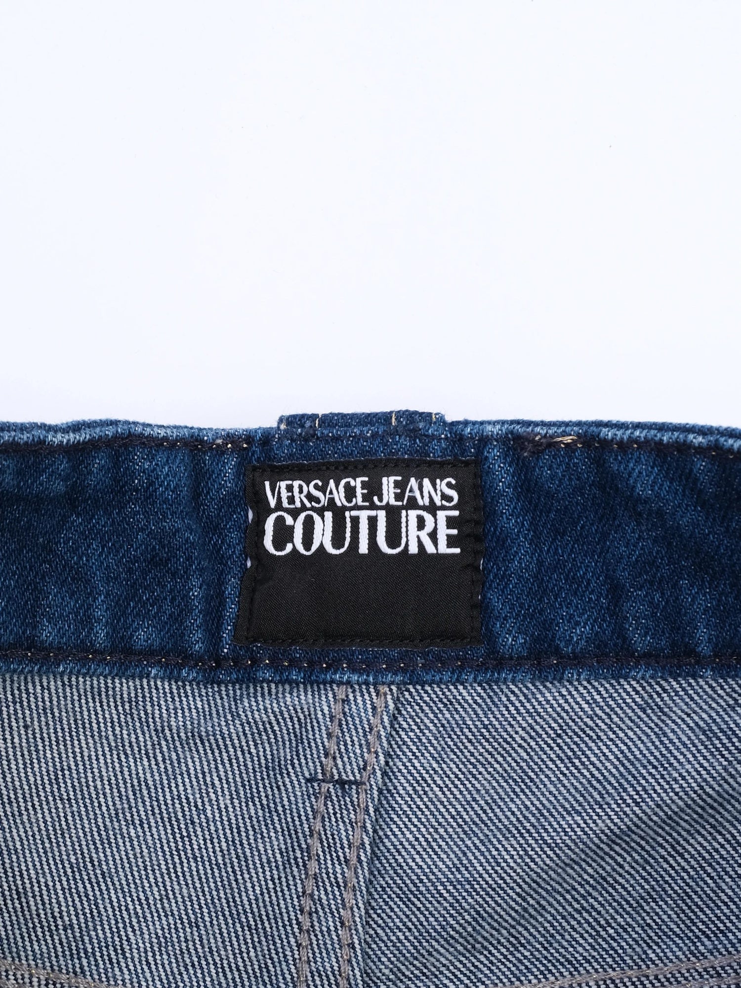 Excellent Versace Jeans Couture Blue Denim Size M Women
