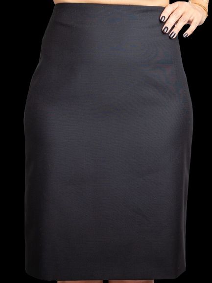 Good Calvin Klein Black Cashmere Pencil Skirt Size M