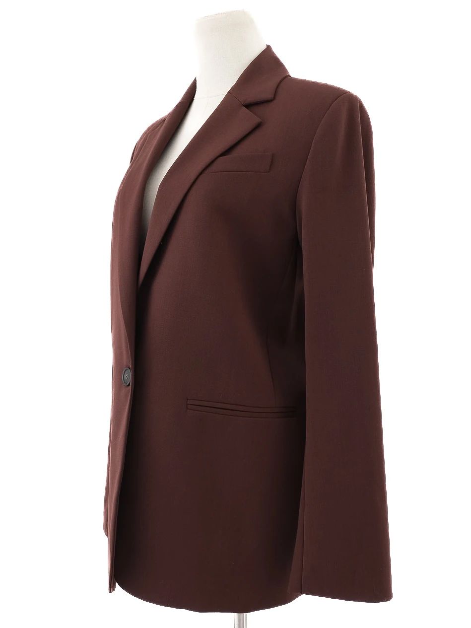 Excellent Erika Cavallini Orange Wool Blazer Size M