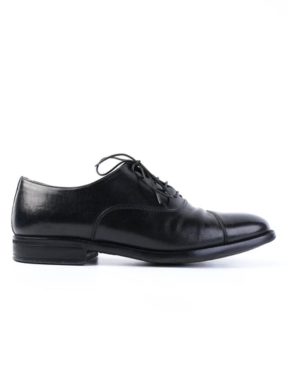 Excellent Moreschi Black Leather Dress Shoes Size 39 for Men
