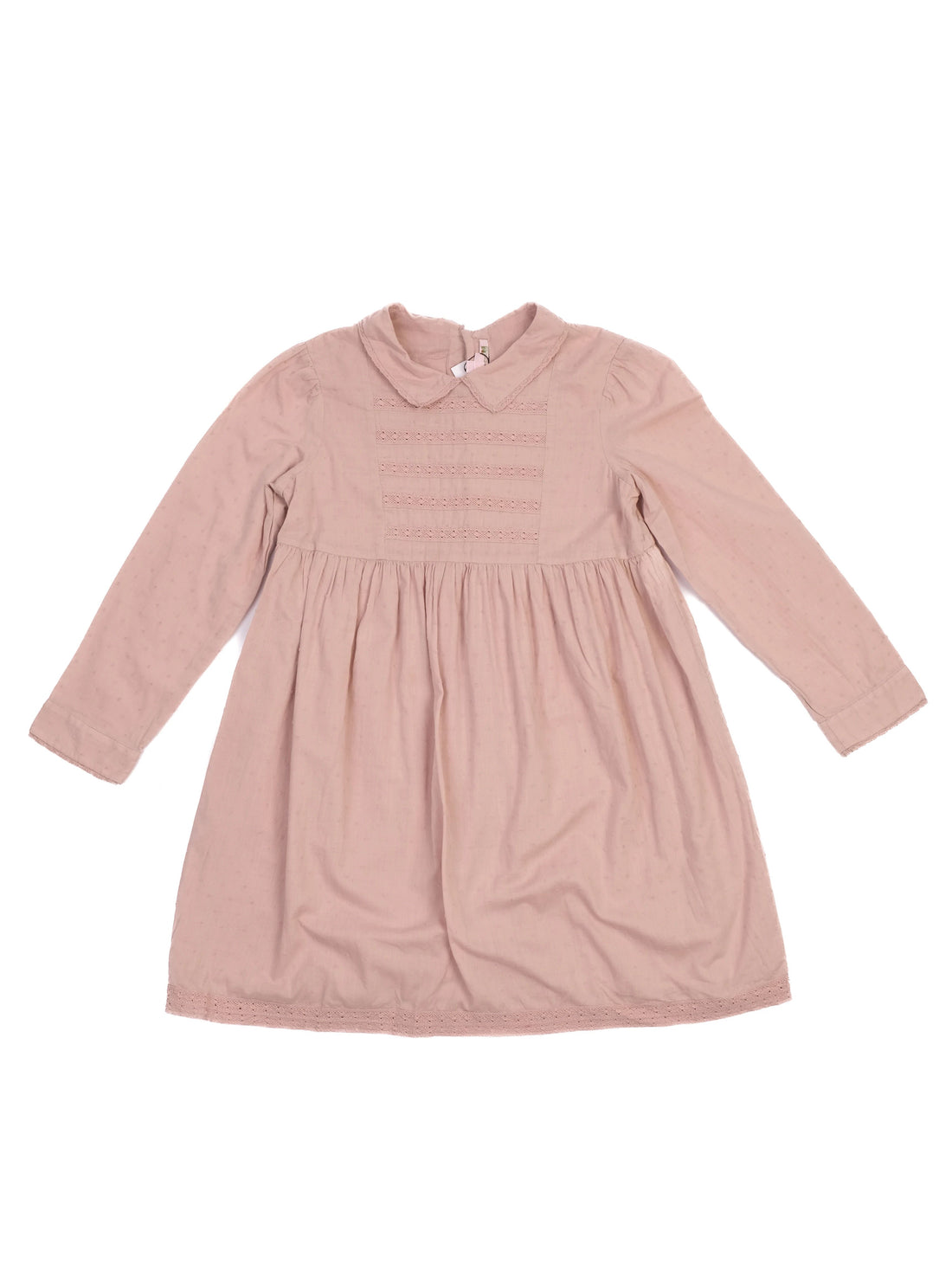Excellent Bonpoint Pink Cotton Dress Size 8 for Kids