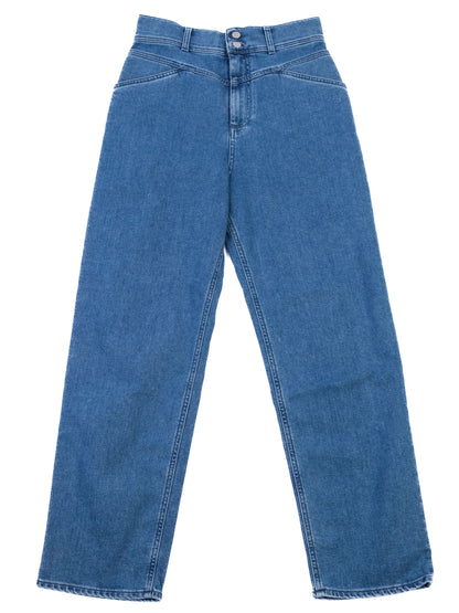 Excellent Maria Grazia Severi Blue Cotton Denim Jeans Size XL