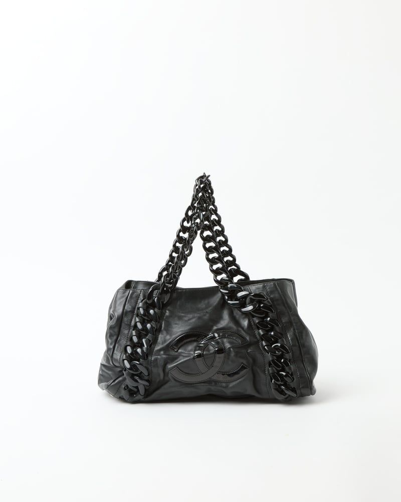 Chanel CC Plastic Chain Hobo