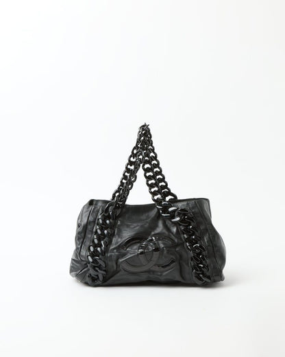 Chanel CC Plastic Chain Hobo
