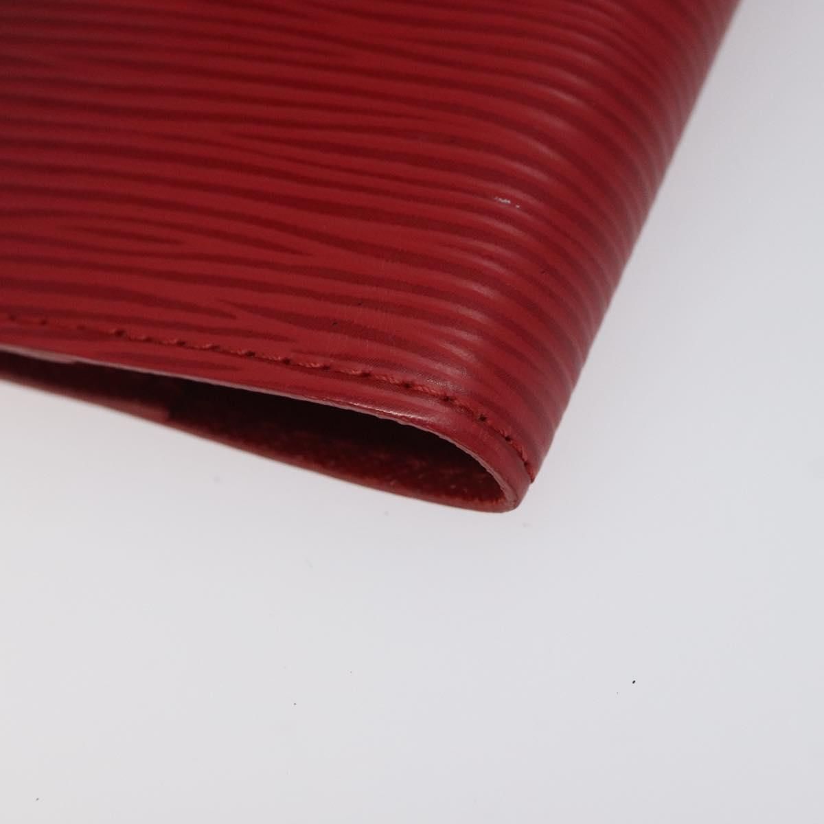 Louis Vuitton Epi Agenda Pm Day Planner Cover Red R 20057 Lv Auth