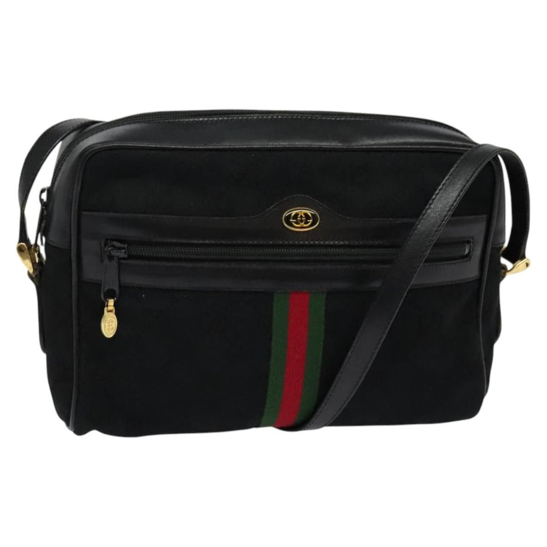 Gucci GG Canvas Sherry Line Shoulder Bag