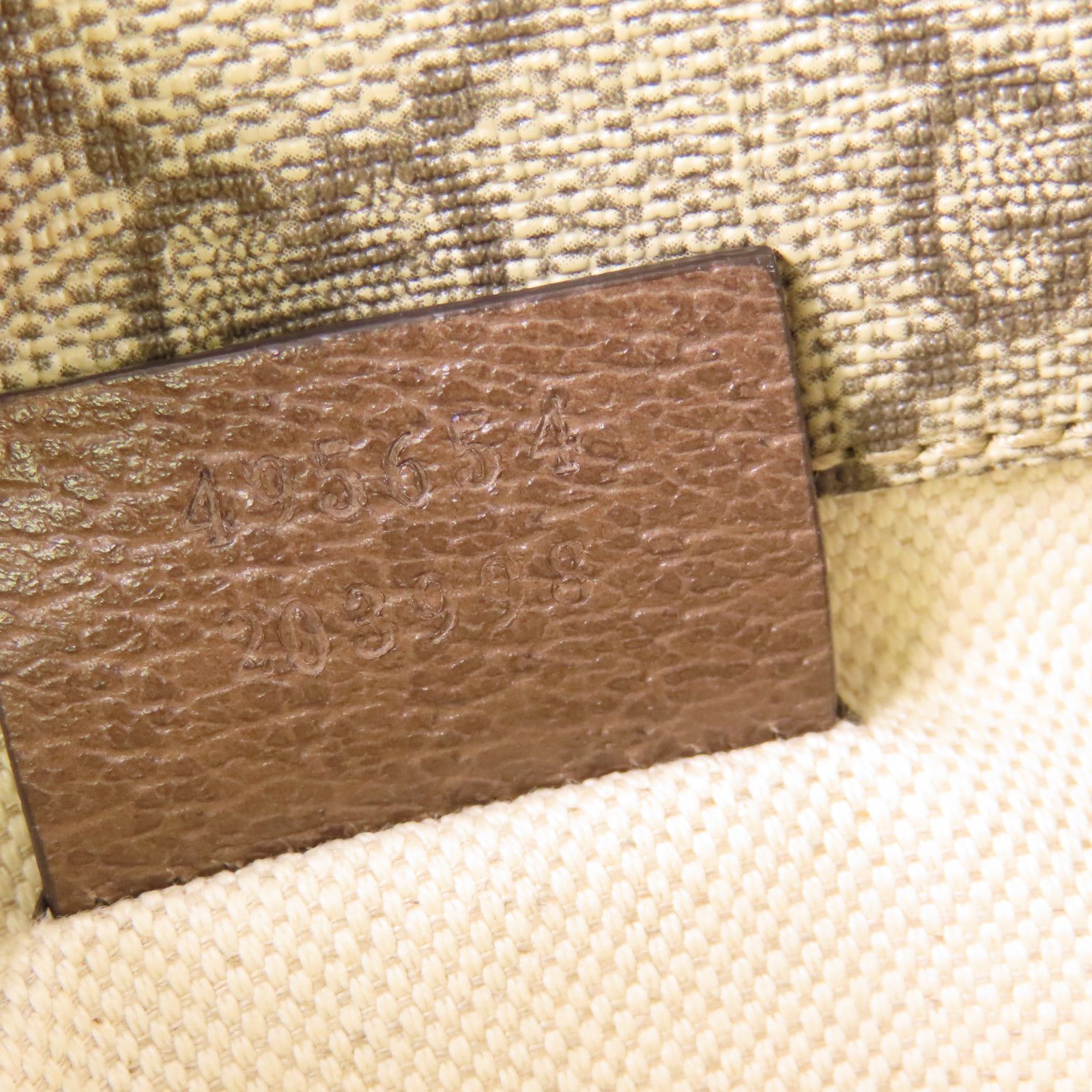 Gucci Painted Canvas Neo Vintage Medium Messenger Bag Golden Shoulder Bag Brown Beige/ebony Pvc Coated Ca