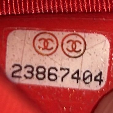 Chanel O Case Clutch Quilted Lambskin Medium