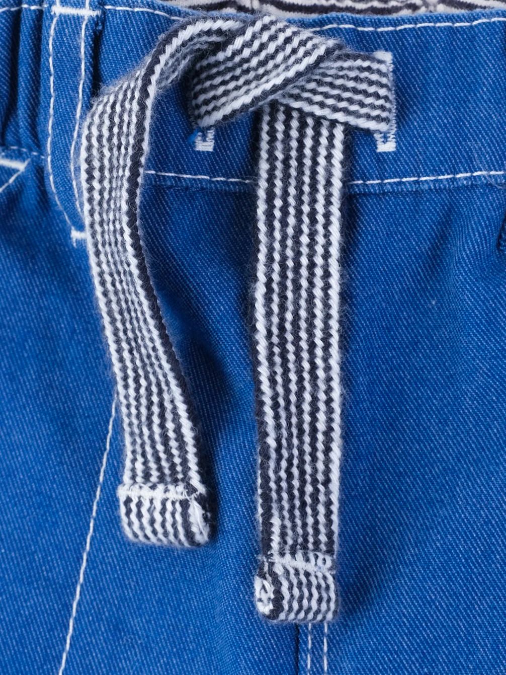 Excellent Petit Bateau Blue Cotton Pants Size 12M for Kids