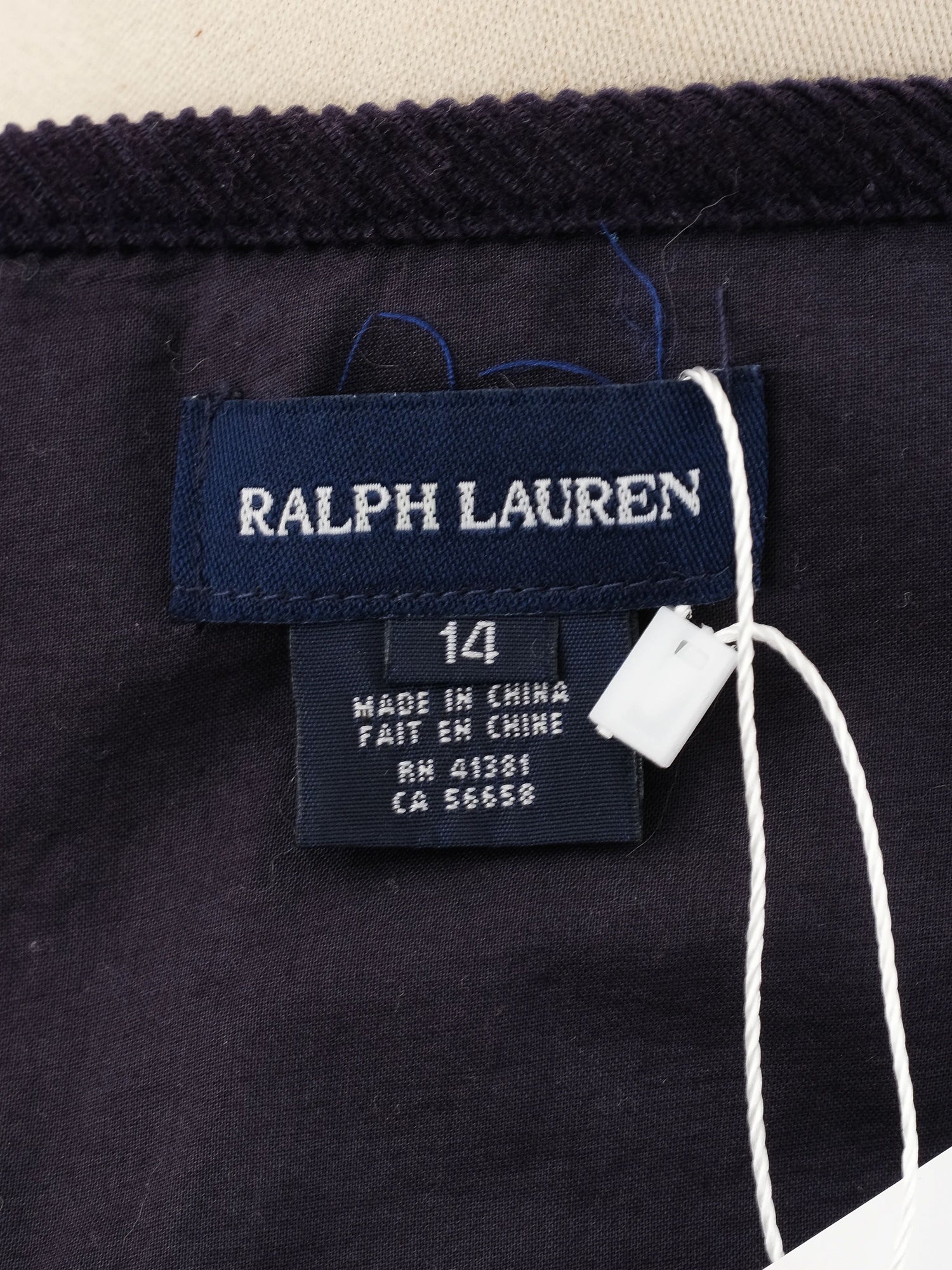 Perfect Ralph Lauren Blue Tiered Mini Skirt Size 14 for Kids