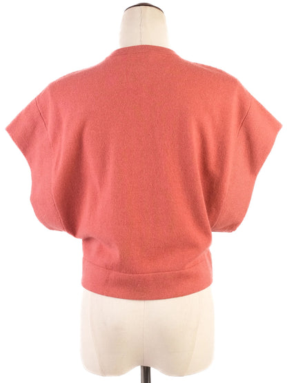 Excellent Brunello Cucinelli Orange Cashmere Sweater Size S