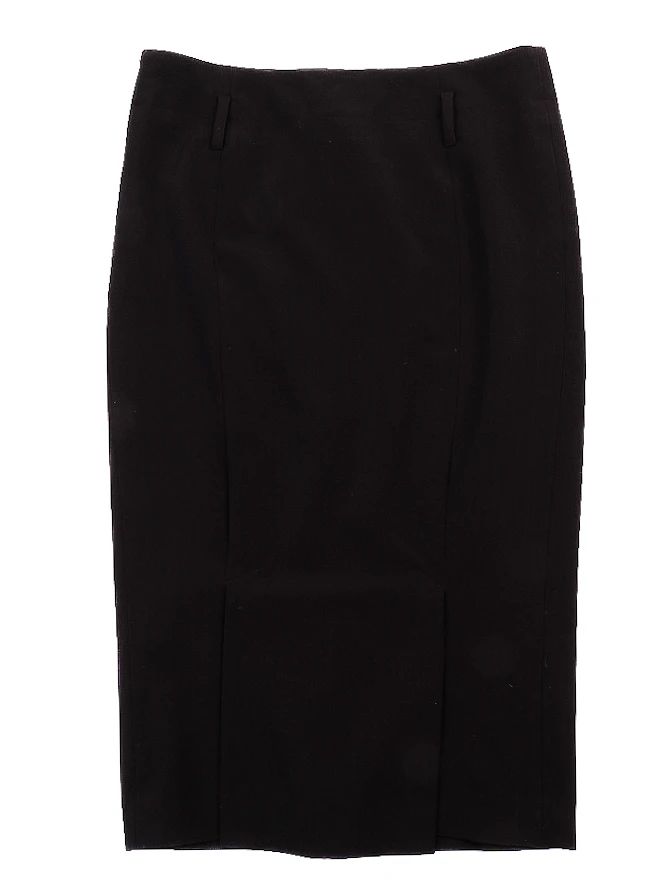 NEW Tom Ford Black Pencil Skirt Size S Women Polyester