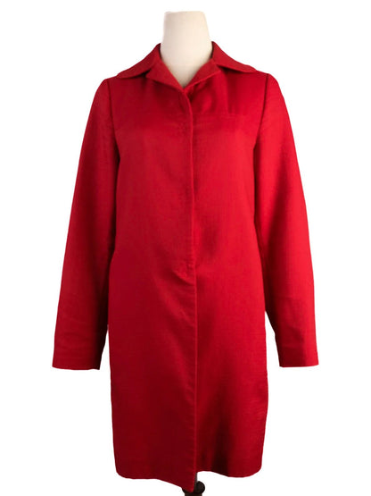 Excellent Schumacher Red Nylon Coat XXS WomenÕs Elegant Design