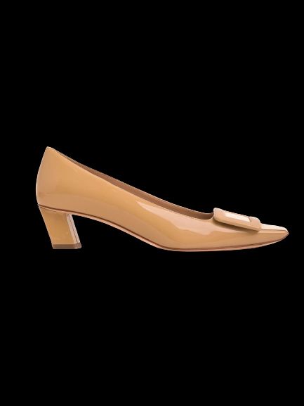 NEW Roger Vivier White Leather High Heel Shoes Size 37