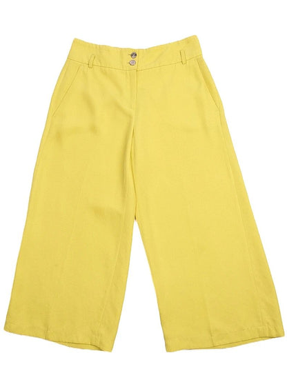 Excellent Pinko Yellow Sleeveless Blazer &amp; Pants Set Women