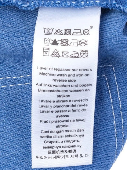 Excellent Petit Bateau Blue Cotton Pants Size 12M for Kids