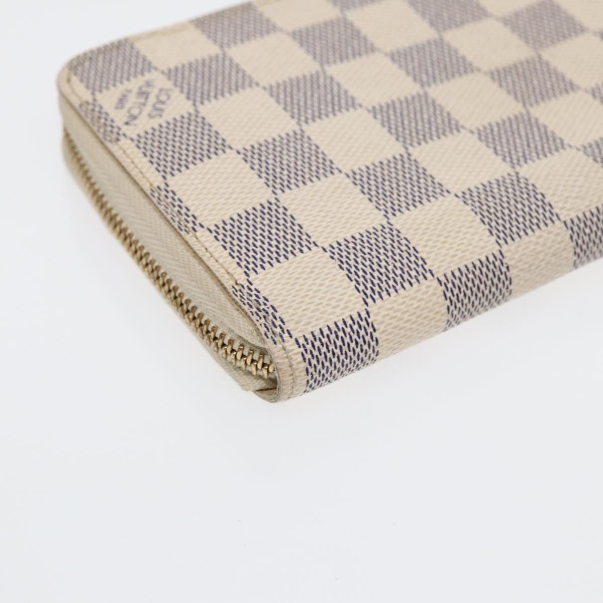 Louis Vuitton Zippy Wallet, Damier Azur