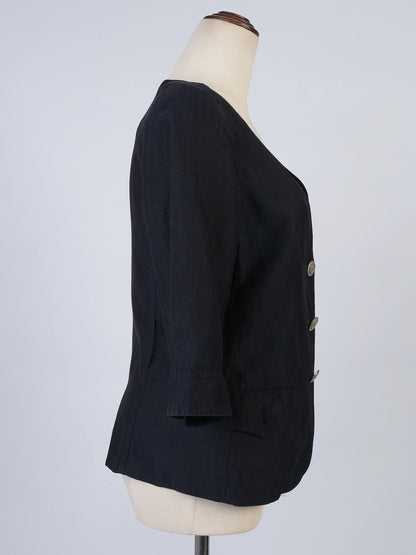 Max Mara Excellent Condition Blue Wool Blazer Size L