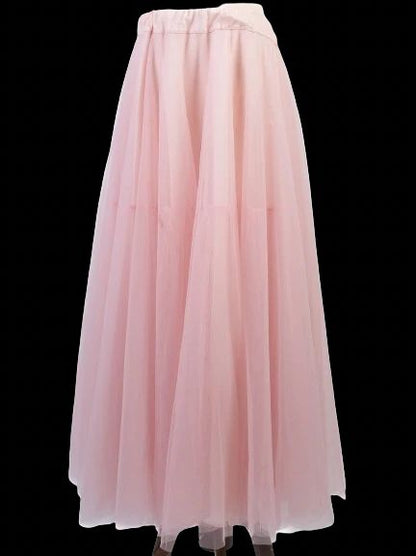 Excellent P.A.R.O.S.H. Pink Tulle Skirt Size S | Layered Design