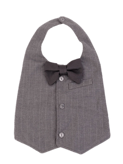 Perfect Dolce Gabbana Baby Bibs Gray Cotton Size 6 months