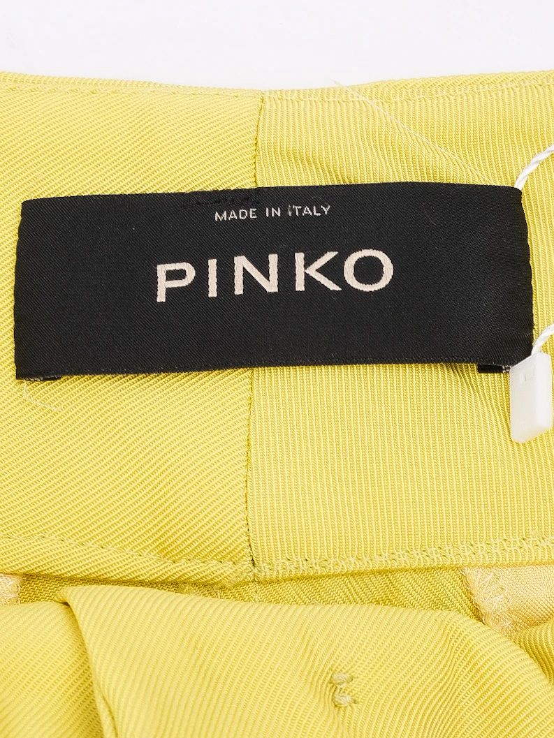 Excellent Pinko Yellow Sleeveless Blazer &amp; Pants Set Women