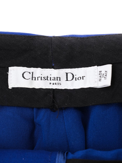 Perfect Christian Dior Purple Wool Pants Size XL Made in Italy