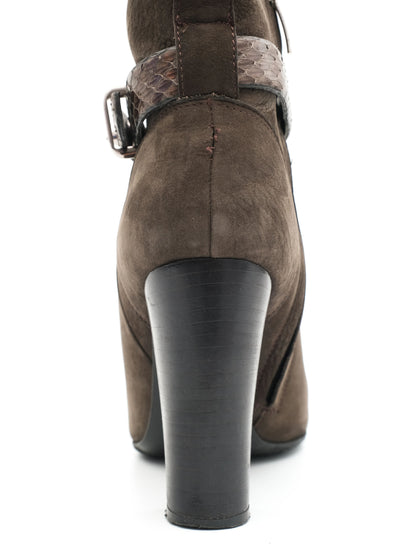 NEW Barbara Bui Green Suede Knee-High Boots Size 39