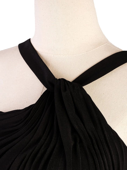 Perfect Sherri Hill Black Dress XXS Single Shoulder Glamour