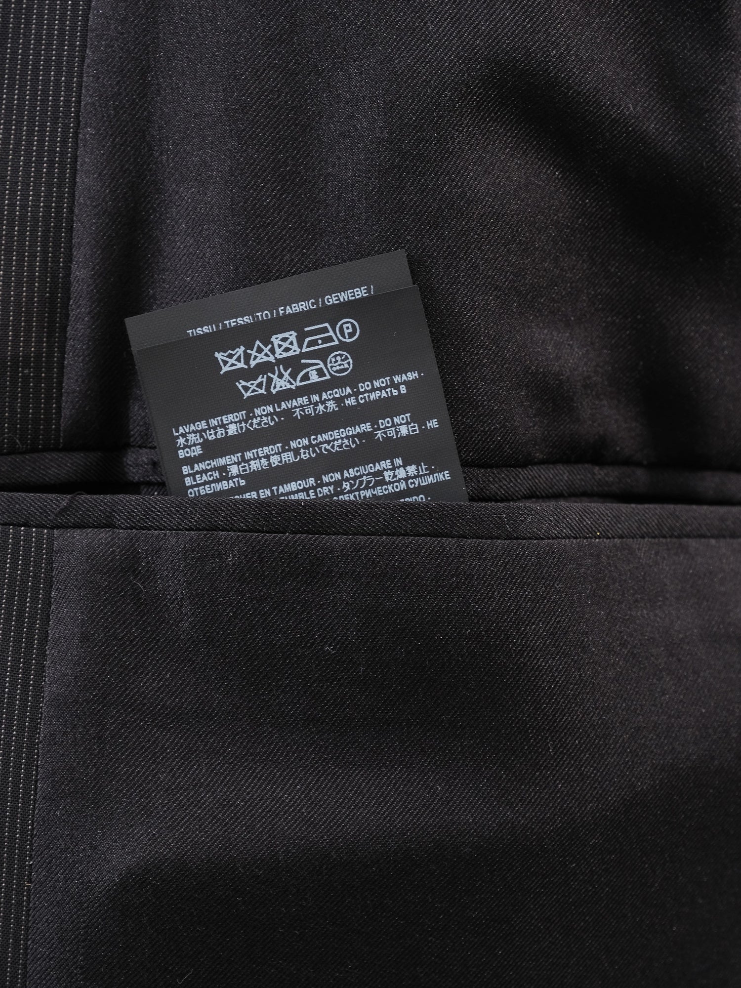 Perfect Saint Laurent Black Wool Blazer Size XL for Men