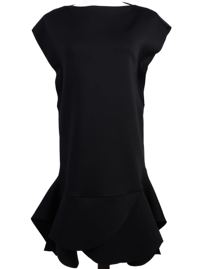 Givenchy Black Sleeveless Flared Dress Excellent Condition