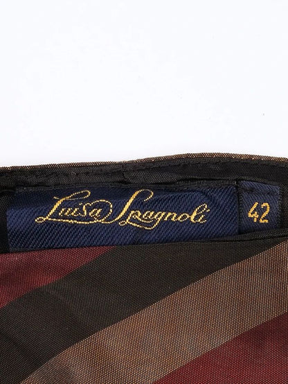 Excellent Luisa Spagnoli Strapless Top &amp; Long Skirt Set Size M