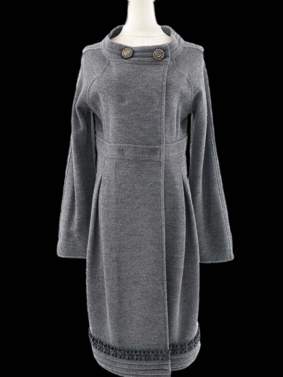 Excellent Class Roberto Cavalli Gray Wool Women&