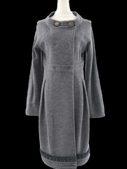 Excellent Class Roberto Cavalli Gray Wool Women&