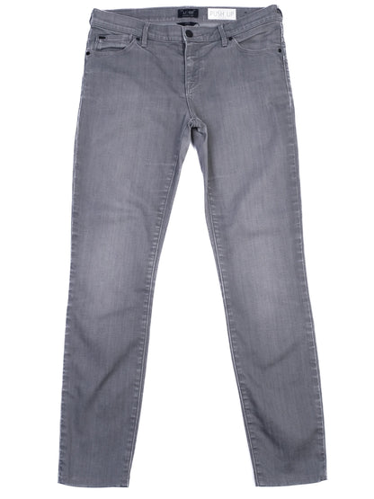 Excellent Armani Jeans Gray Polyester Push Up Size M Women