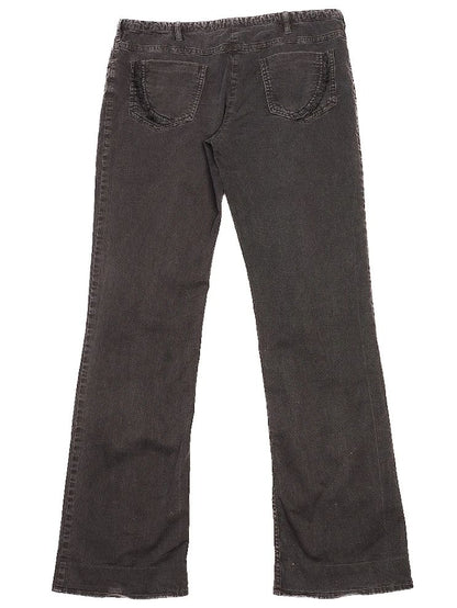 Excellent Prada Gray Cotton Pants Size M for Women
