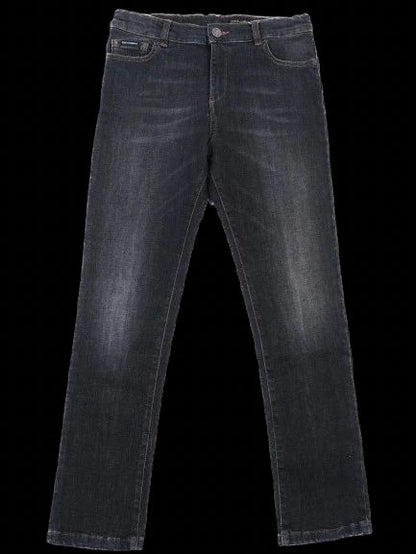 Excellent Dolce Gabbana Black Denim Jeans for Kids Size 10