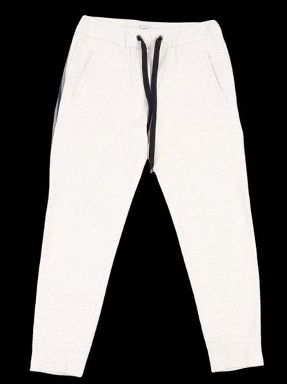 Excellent Brunello Cucinelli White Jogger Pants Size S Made in Italy