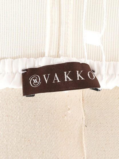 Excellent Vakko Pleated Skirt M Colorful Cityscape Design Polyester