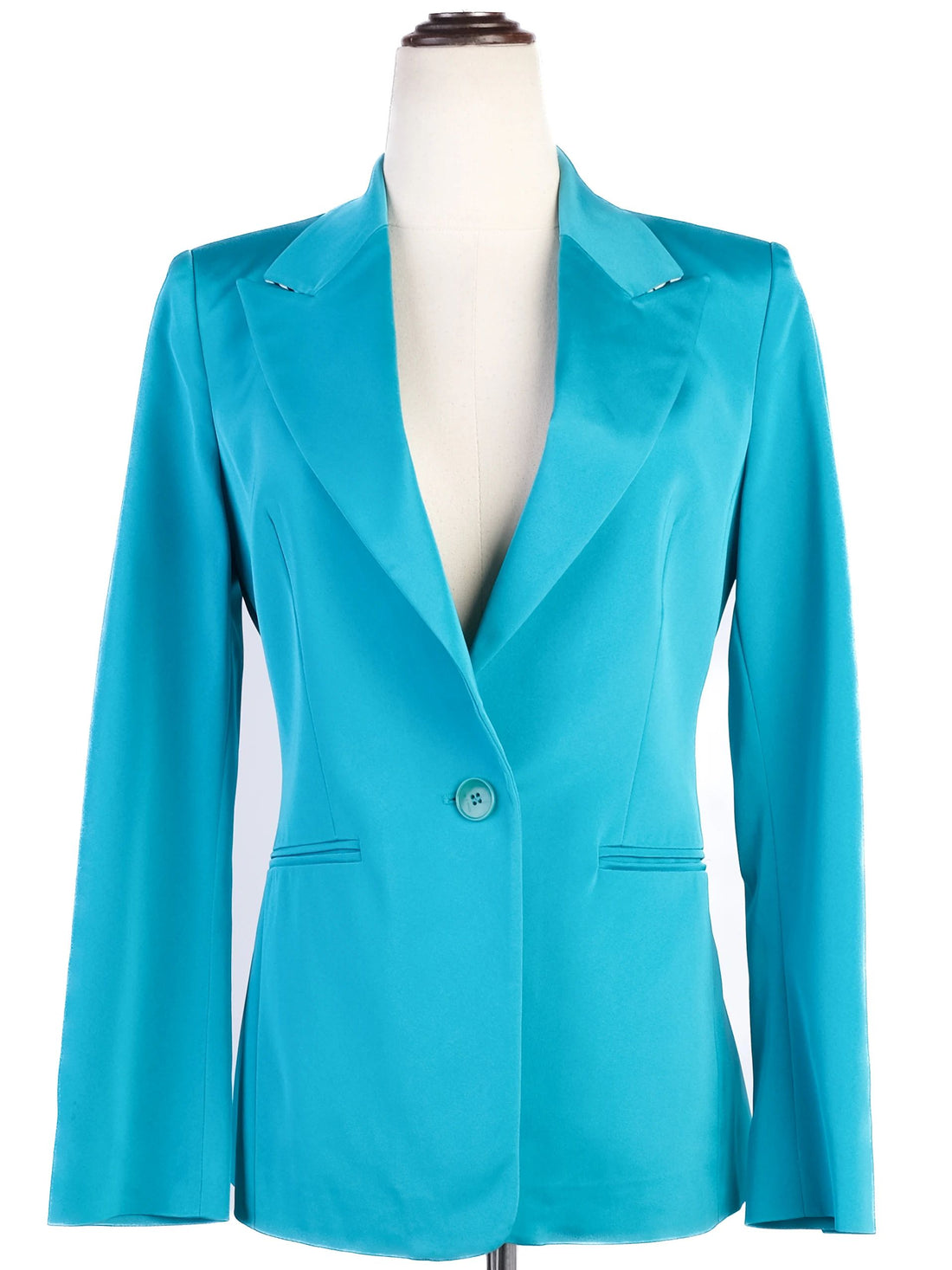 Excellent Etro Blue Nylon Blazer Size S - Stylish Women&