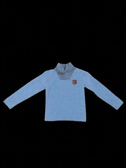 Excellent I Pinco Pallino Blue Wool Sweater for Kids, Size 6