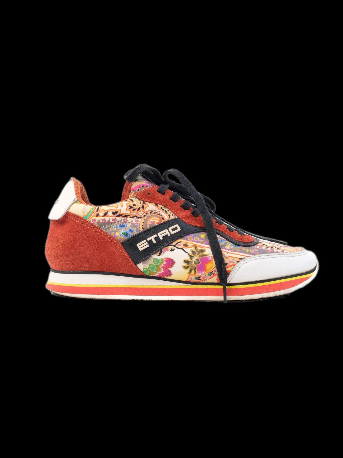 Etro Colorful Paisley Floral Sneakers Women&