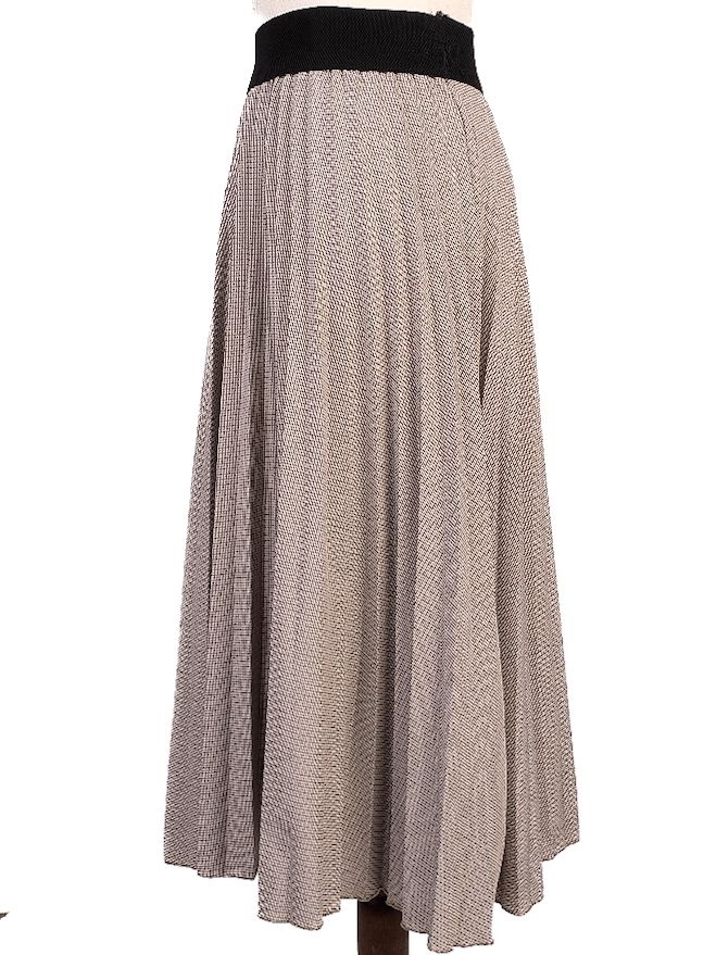 Average Love Moschino Orange Checked Two-Piece Suit Size S