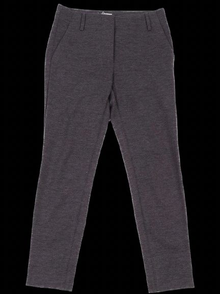 Excellent Brunello Cucinelli Gray Wool Pants Size S Made in Italy