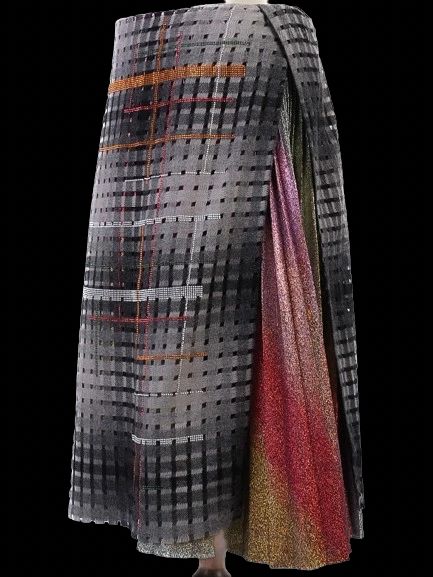 Excellent Marco de Vincenzo Checked Skirt Combined Colors Polyester Women