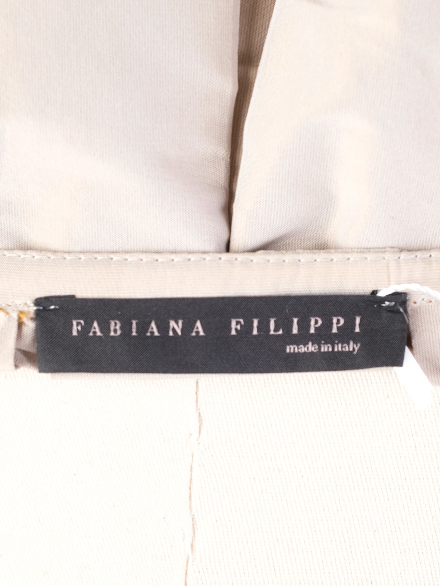 Excellent Fabiana Filippi Gray Pleated Skirt Size L Made in Italy
